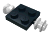 Набор LEGO Plate Special 2 x 2 with Wheels White, Черный