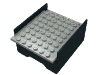Набор LEGO Boat Section Middle  6 x  8 x  3.333 with LtGray Deck, Черный