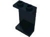 Набор LEGO Panel 1 x 2 x 3 [Hollow Studs], Черный