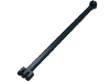 Набор LEGO Hinge Bar 12L with 3 Fingers and Open End Stud, Черный