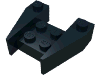 Набор LEGO Wedge 3 x 4 [No Stud Notches], Черный