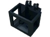 Набор LEGO Crane Basket 2 x 3 x 2 with Non-Locking Hinge Fingers, Черный