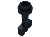 Набор LEGO Hinge Bar with 3 Fingers and End Stud (Control Lever), Черный