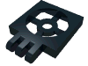 Набор LEGO Turntable 2 x 2 Plate with Hinge, Base, Черный