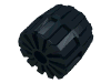Набор LEGO Wheel Hard Plastic Medium (35mm D. x 31mm), Черный