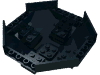 Набор LEGO Cockpit 10 x 10 x 4 Octagonal, Черный