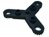 Набор LEGO Technic, Plate Rotor 3 Blade with Toothed Ends and 3 Studs (Propeller), Черный