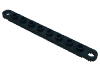 Набор LEGO Technic, Plate 1 x 10 with Toothed Ends, Черный