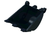 Набор LEGO Technic Digger Bucket 4 x 4 x 9 with 3 teeth, Черный