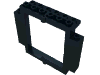 Набор LEGO Door Frame 2 x 8 x 6 Swivel with Bottom Notches, Черный