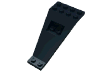 Набор LEGO Wing Plate Bi-level 8 x 4 and 2 x 3 1/3 Down, Черный
