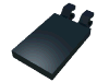 Набор LEGO Tile Special 2 x 3 with 2 Clips [Undetermined Type], Черный