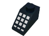 Набор LEGO Slope 45В° 2 x 1 with 9 Large + 3 Small White Buttons Print, Черный