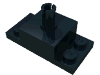 Набор LEGO Brick Special 2 x 2 with Top Pin and 1 x 2 Side Plates, Черный