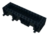 Набор LEGO Vehicle Base 4 x 14 x 2 1/3, Черный
