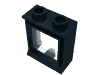 Набор LEGO Window 1 x 2 x 2 Classic with Short Sill [Complete], Черный