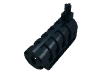 Набор LEGO Technic Competition Cannon, Round Bottom with Black Ends, Черный