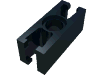 Набор LEGO Znap Beam 3, 1 Hole, Черный