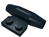 Набор LEGO Engine - Smooth, Small 1 x 2 Side Plate [No Axle Holders], Черный