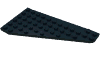 Набор LEGO Wedge, Plate 7 x 12 Wing Left, Черный
