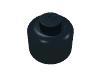 Набор LEGO Minifig Head Plain [Solid Stud], Черный
