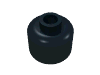 Набор LEGO Minifig Head Plain [Hollow Stud], Черный
