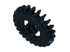 Набор LEGO Technic Gear 24 Tooth Crown with Flat Teeth, Черный