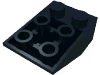 Набор LEGO Slope Inverted 33В° 3 x 2 [Connections between Studs], Черный