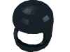 Набор LEGO Minifig Helmet Classic with Thick Chin Guard and Visor Dimples, Черный