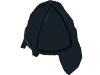 Набор LEGO Minifig Helmet Castle with Neck Protector, Черный