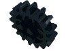 Набор LEGO Technic Gear 16 Tooth with Round Holes [Old Style], Черный