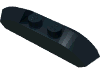 Набор LEGO Brick Curved 1 x 4 with Sloped Ends and Two Top Studs, Черный