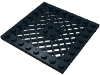 Набор LEGO Plate Special 8 x 8 with Grille [Undetermined Center], Черный