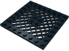 Набор LEGO Plate Special 8 x 8 with Grille [No Hole in Center], Черный
