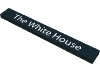 Набор LEGO Tile  1 x  8 with "The White House" Print, Черный