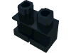 Набор LEGO Hips and Legs Short [without Hole], Черный