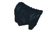 Набор LEGO Minifig Hair Pointed [Vampire / Wolverine], Черный