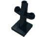 Набор LEGO Boat Mast 2 x 2 x 3 Inclined with Stud on Top and Two Sides, Черный