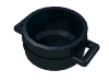 Набор LEGO Minifig Pot Cauldron 3 x 3 x 1 & 3/4 with Handles, Черный