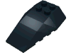 Набор LEGO Wedge 6 x 4 Triple Curved, Черный