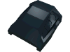 Набор LEGO Slope Curved 2 x 2 No Studs - 3 Recessed Side Ports, Черный