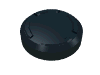 Набор LEGO Sports Hockey Puck without Axlehole, Черный