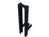 Набор LEGO Vehicle, Forklift Wide 1 x 2 Hinge Plate Locking, Черный