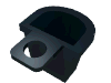Набор LEGO Minifig Basket [D Style with Neck Bracket], Черный