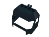 Набор LEGO Windscreen 4 x 6 x 4 Cab with Hinge and 1 x 4 Bottom Cutout, Черный