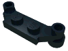 Набор LEGO Plate Special 1 x 4 Offset, Черный