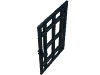 Набор LEGO Door 1 x 6 x 7 Barred, Черный