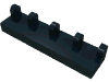 Набор LEGO Hinge Tile 1 x 4, Черный