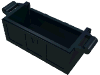 Treasure Chest Bottom with Rear Slots