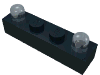 Набор LEGO Light Brick 1 x 4 [Two Bulbs], Черный